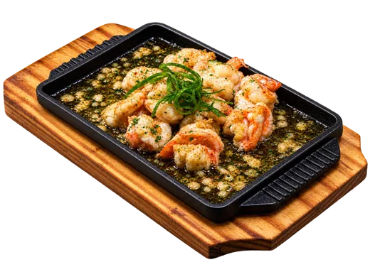 Butter garlic shrimp