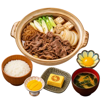 Sukiyaki set
