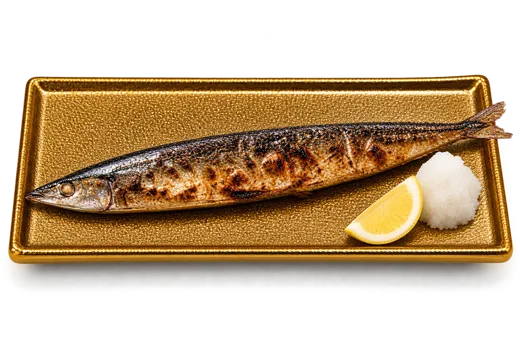 Grilled sanma