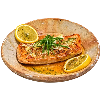 Lemon garlic salmon